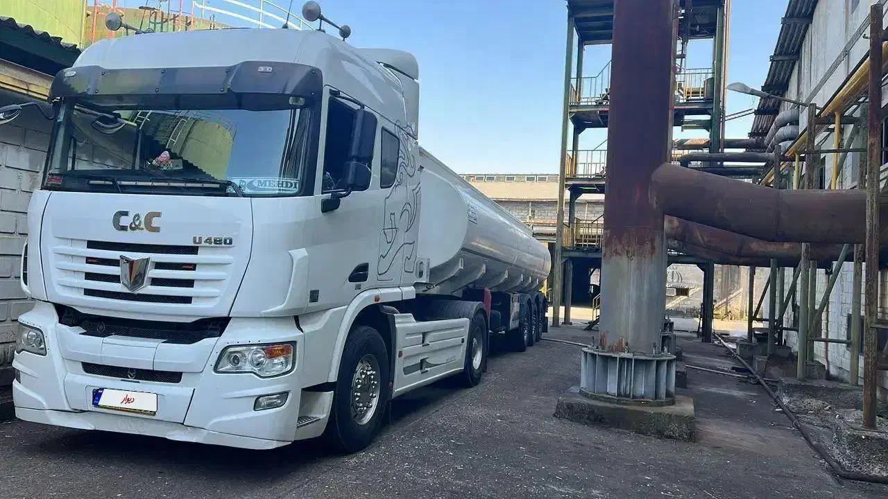 سی اند سی مدل ۱۴۰۱ تحویلی ۱۴۰۲ و با تانکر ماموت ۹۳|خودرو سنگین|رشت, گلباغ نماز|دیوار