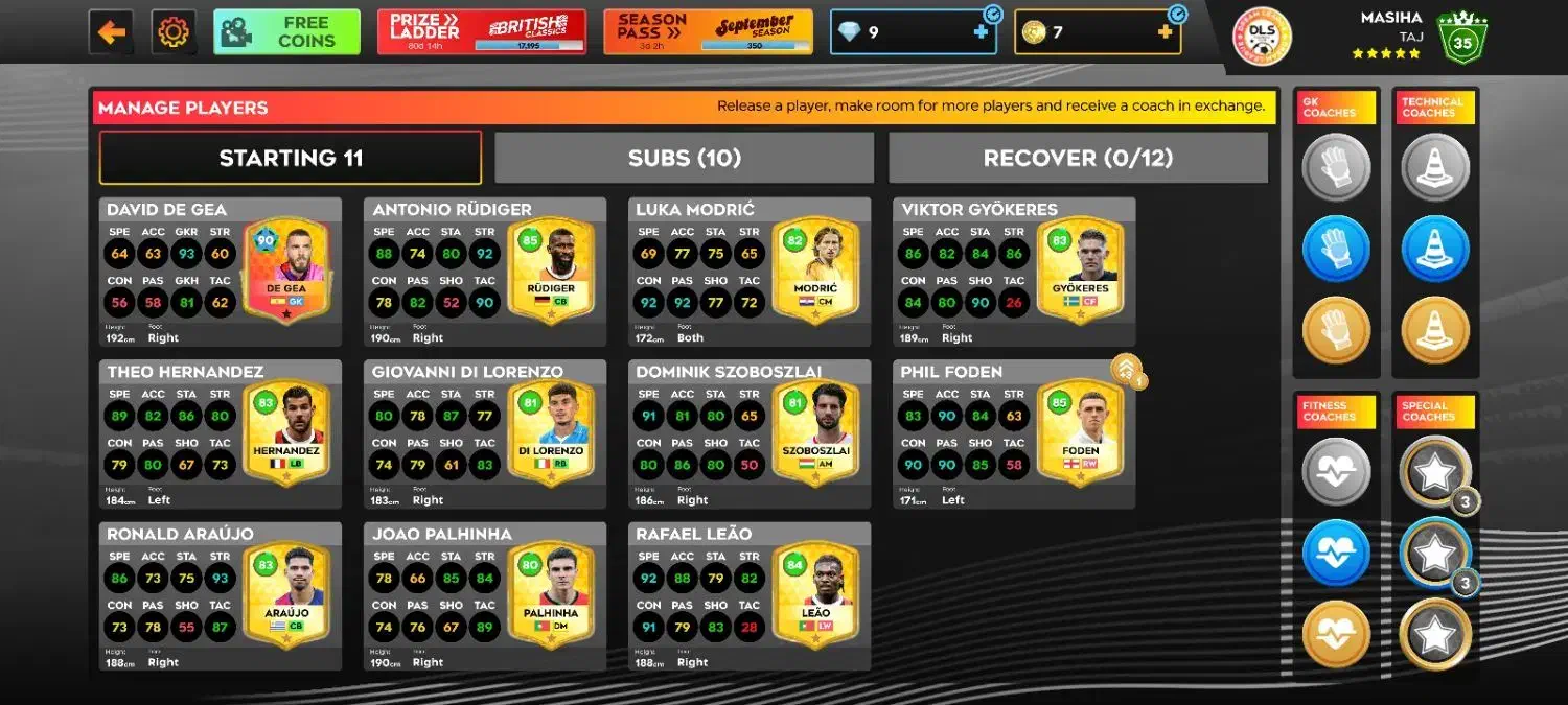 اکانت دریم لیگ|کنسول، بازی ویدئویی و آنلاین|سبزوار, مدرس|دیوار