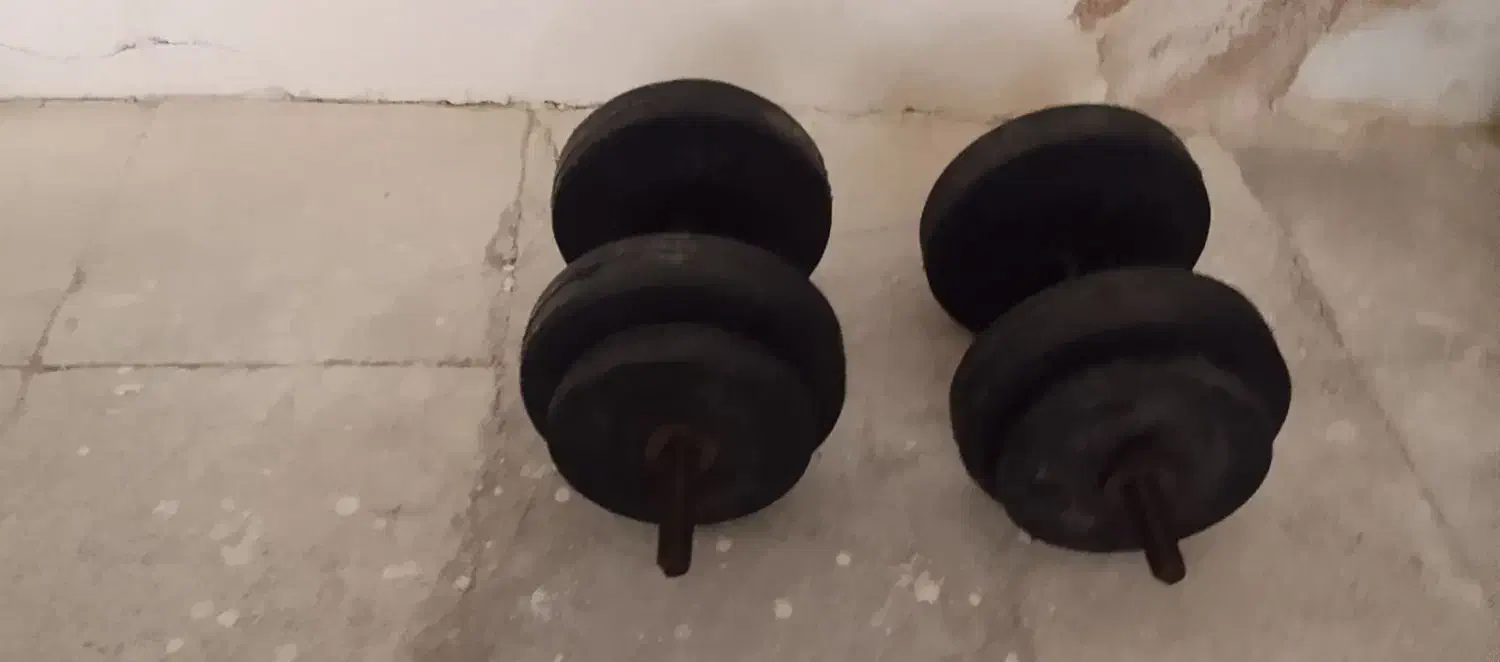 وزنه ورزشی جفت دمبل|تجهیزات ورزشی|بناب, |دیوار