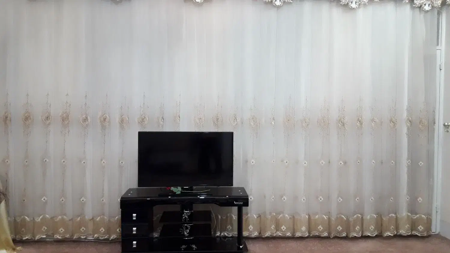 پرده|پرده، رانر، رومیزی|قم, شاه سید علی|دیوار