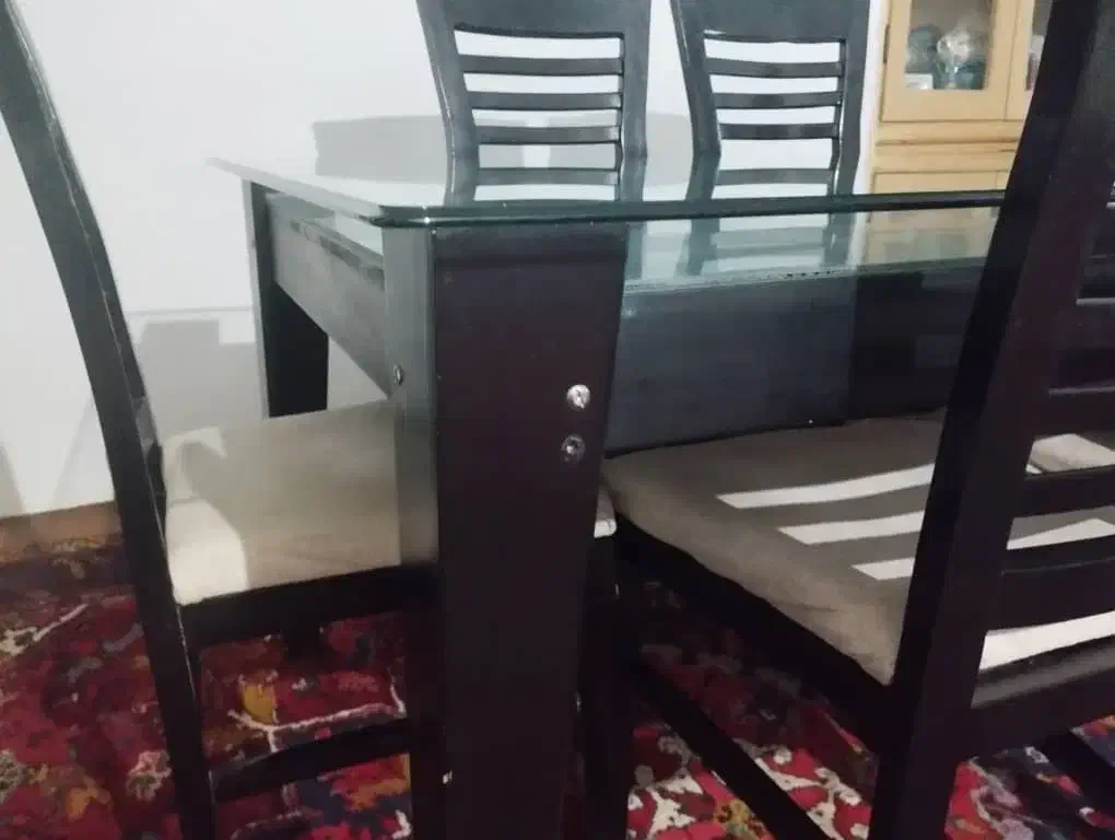 میز نهارخوری ۶ نفره|میز و صندلی غذاخوری|مهاباد (آذربایجان غربی), |دیوار