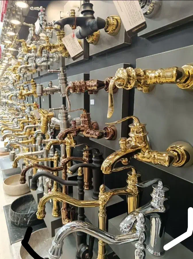 آلیاژ15میکرون شیرالات %%اهرمی مدل اطلس Gold2|مصالح و تجهیزات ساختمان|قم, شاه ابراهیم|دیوار