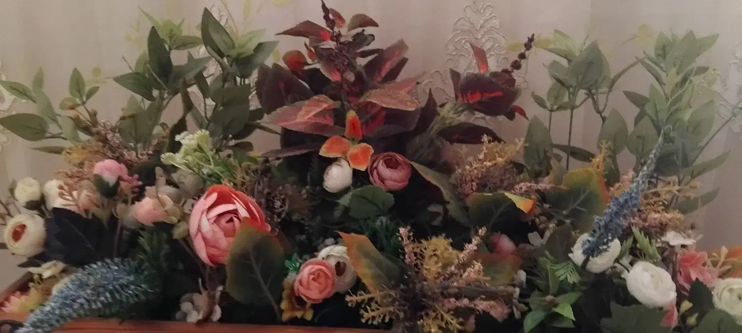 گل باغچه ای|گل مصنوعی|کوهدشت, |دیوار