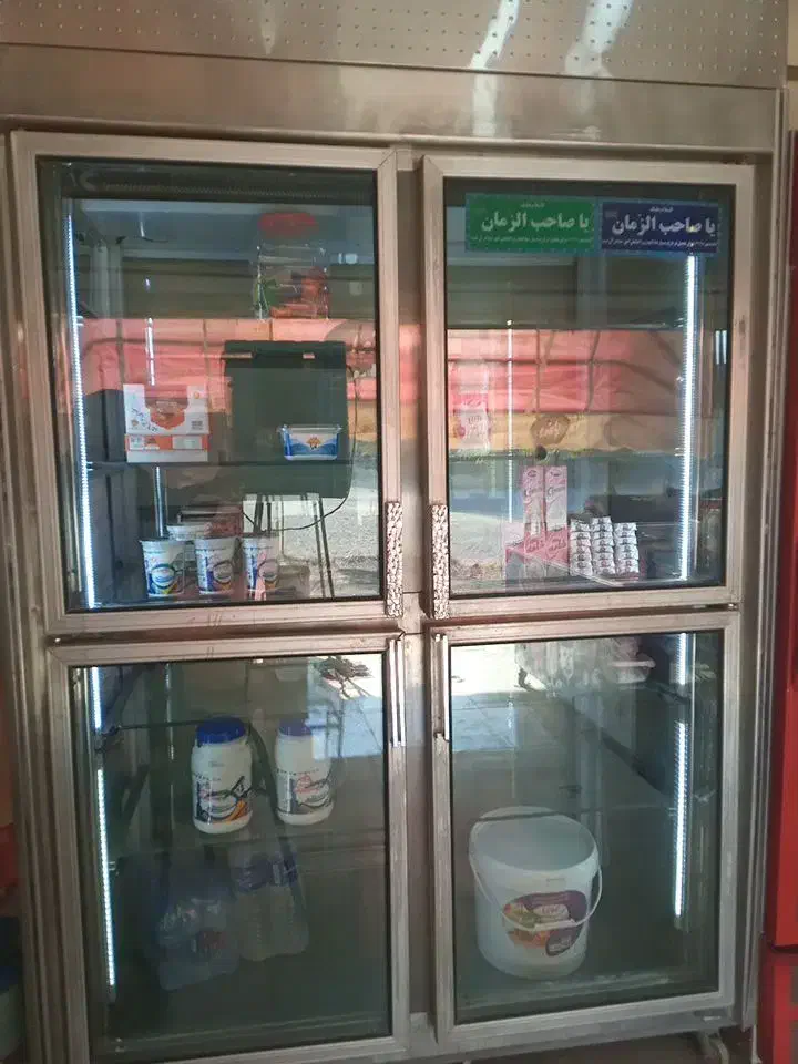 یخچال ۴درب تمام استیل ۲طرف نما|فروشگاه و مغازه|پاکدشت, پاکدشت (مامازند)|دیوار