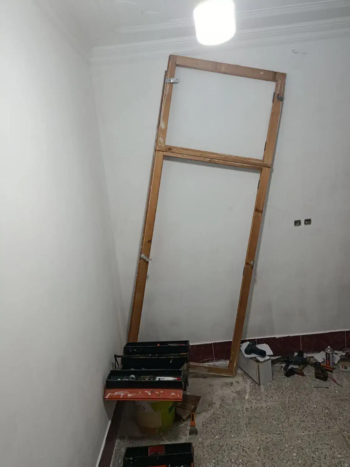 کمد دیواری چوبی در حد نو|جاکفشی، کمد، دراور|بهبهان, |دیوار