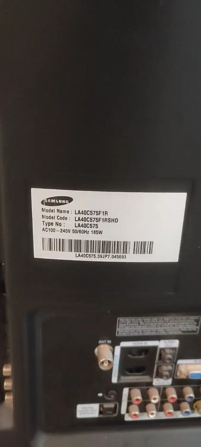 تلویزیون ال سی دی ۴۰ سامسونگ|تلویزیون و پروژکتور|فردیس, شهرک سپاه|دیوار