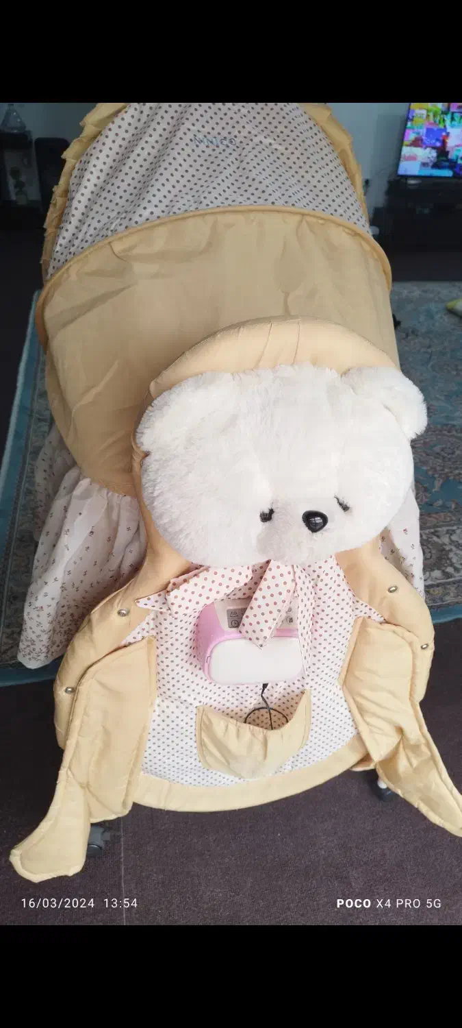 گهواره برقی موزیکال|اسباب و اثاث بچه|نوشهر, |دیوار