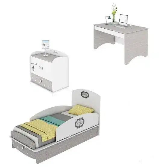 تخت سیسمونی نوزاد نوجوان چهارمنظوره|تخت و صندلی بچه|تهران, مینیسیتی (شهرک نفت)|دیوار