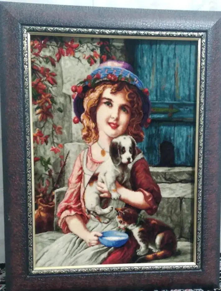 تابلو فرش دست بافت|تابلو فرش|شیراز, شهدای شهرک سعدی|دیوار