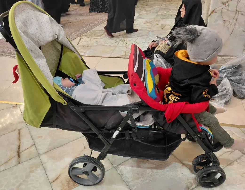 کالسکه دو قلو|کالسکه و لوازم جانبی|قم, گلزار|دیوار