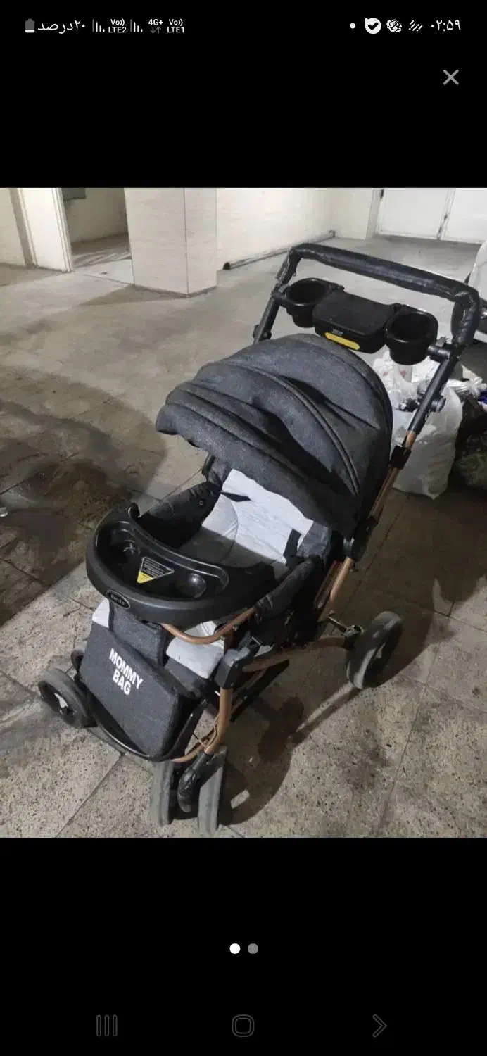 کالسکه مشکی|کالسکه و لوازم جانبی|تبریز, |دیوار