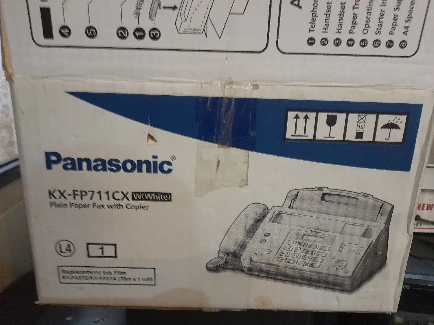 تلفکس پاناسونیک kx-fp711|پرینتر، اسکنر، کپی، فکس|تهران, جمهوری|دیوار