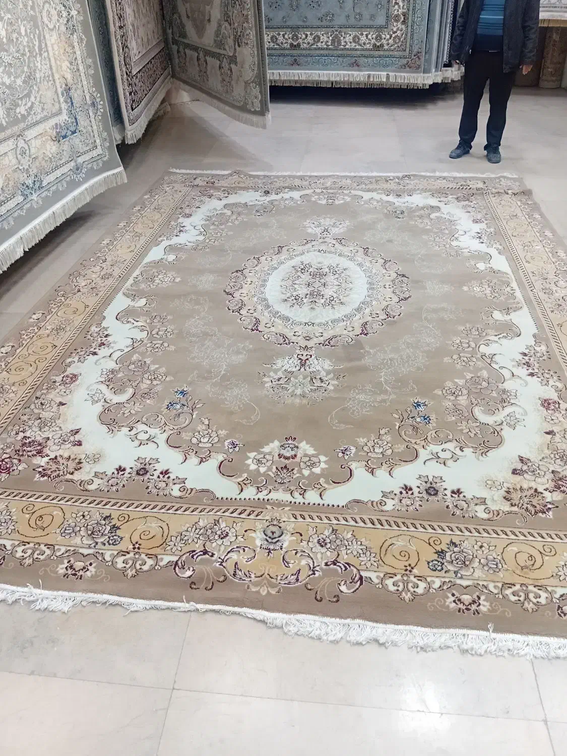 فرش|فرش|مشهد, فدک|دیوار