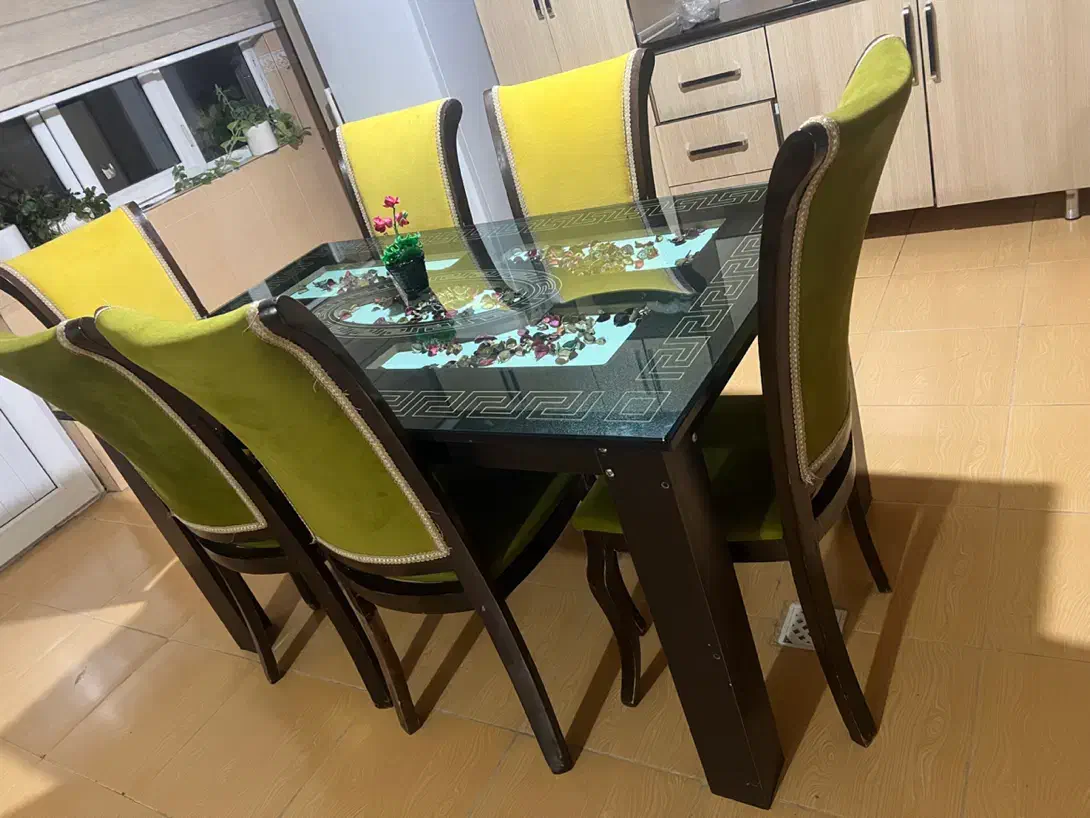 فروش ناهارخوری ۶نفره|میز و صندلی غذاخوری|سنندج, |دیوار