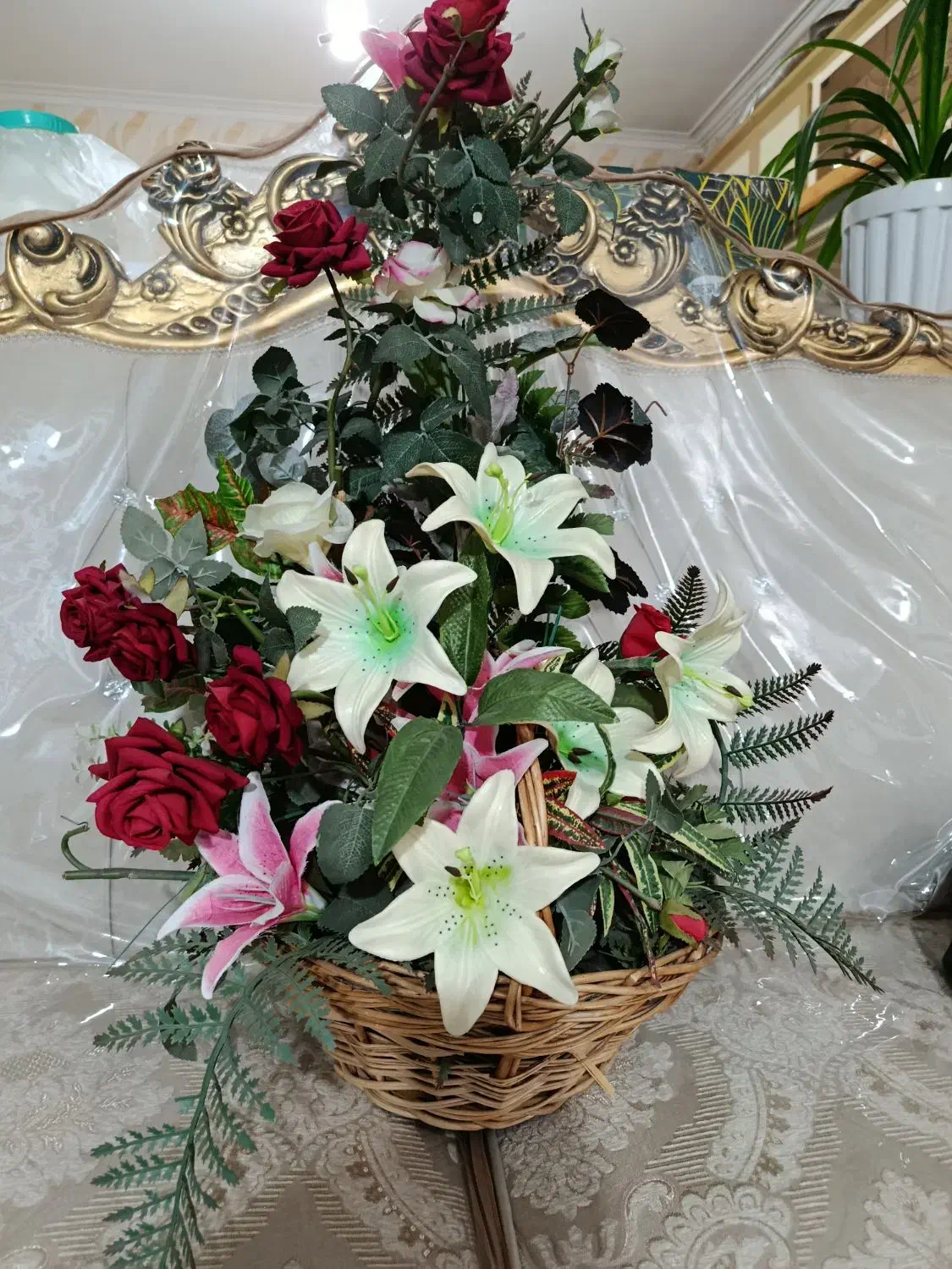 گل مصنوعی|گل مصنوعی|نیشابور, شهرآرا|دیوار