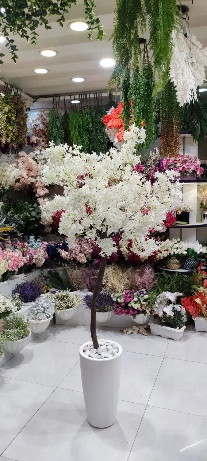 شکوفه یاس مصنوعی|گل مصنوعی|قم, باجک یک|دیوار