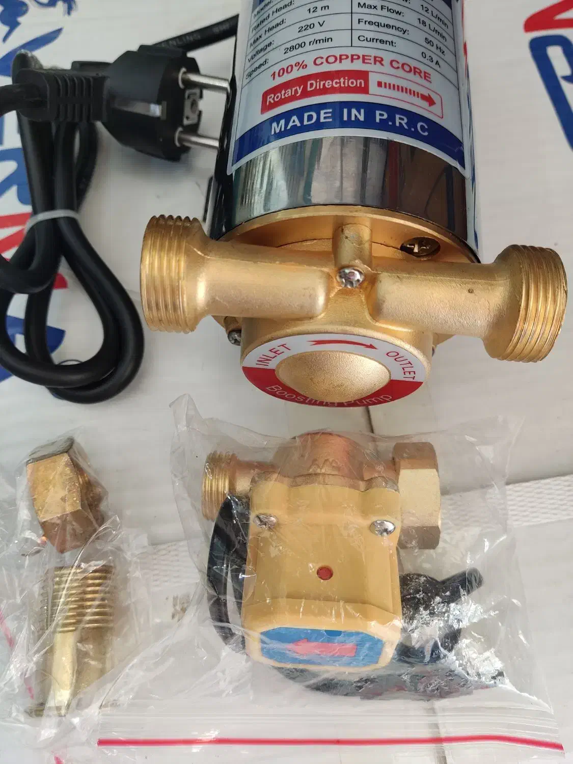 پمپ خانگی تقویت فشار آب پشت آبگرمکن و پکیج|مصالح و تجهیزات ساختمان|مشهد, نوید|دیوار