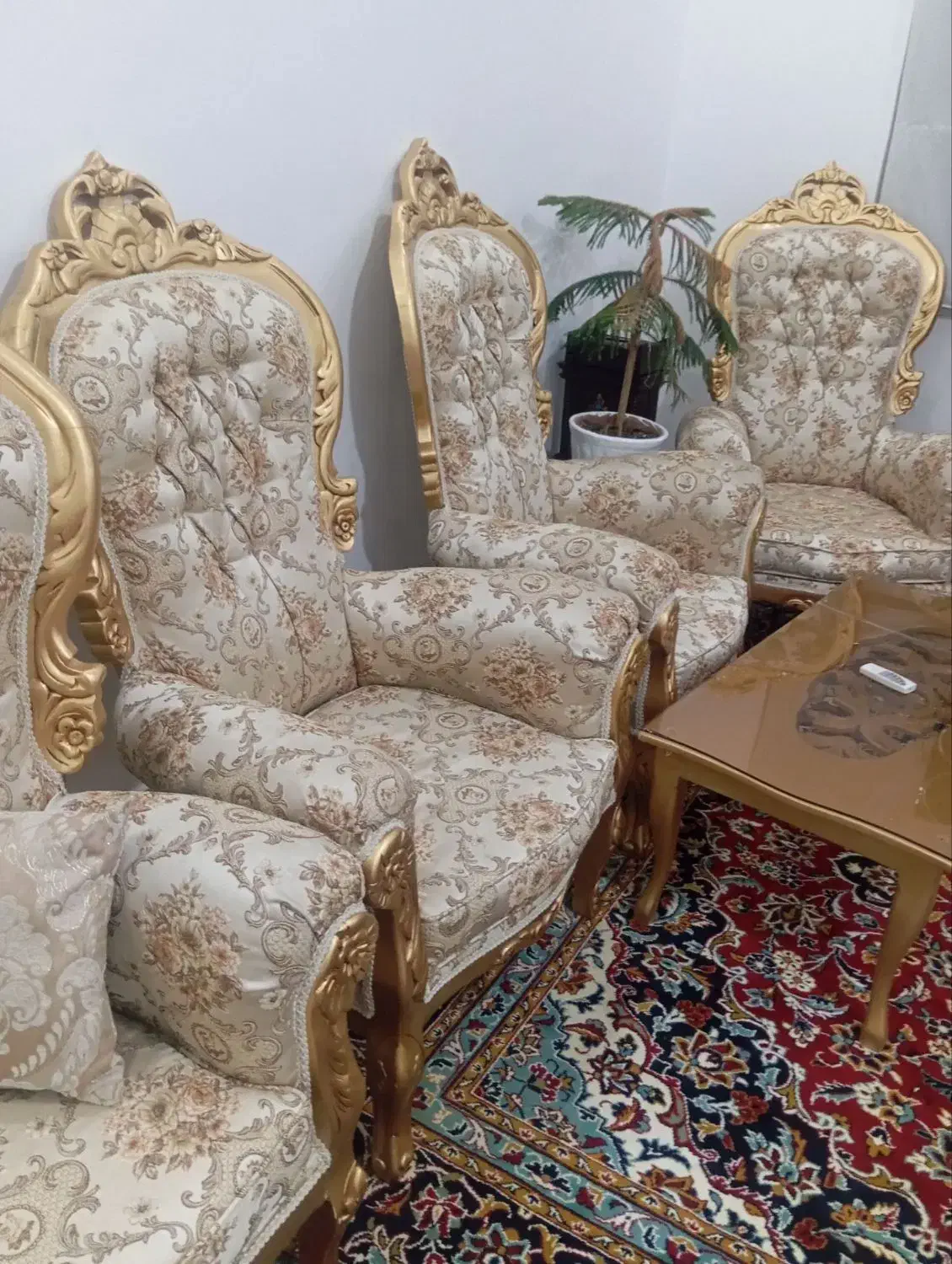 مبل سلطنتی|مبلمان خانگی و میز عسلی|سبزوار, هویزه|دیوار