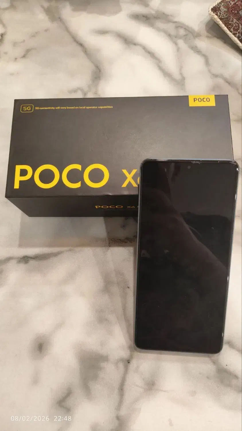 Poco X6 256|موبایل|ملارد, |دیوار