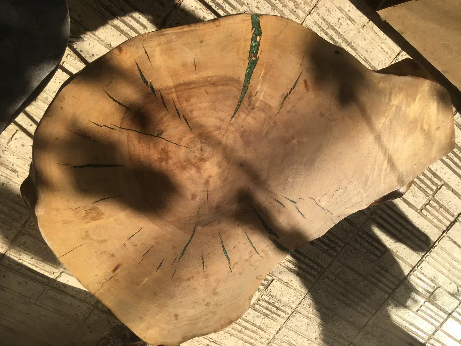 میز چوبی کافه و جلو میلی|مبلمان خانگی و میز عسلی|قزوین, |دیوار