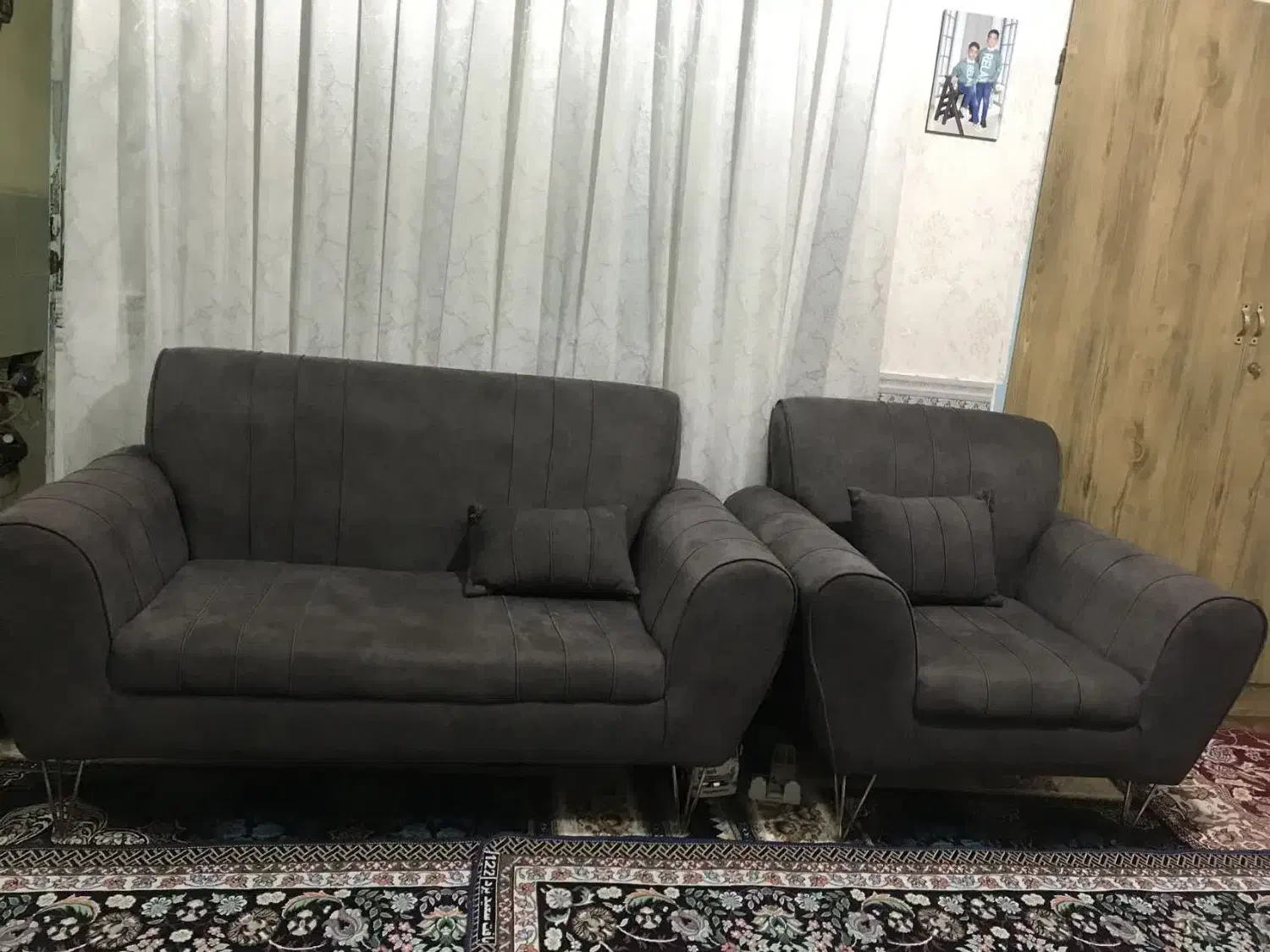 مبل ۷نفره سالم|مبلمان خانگی و میز عسلی|گلستان (تهران), |دیوار