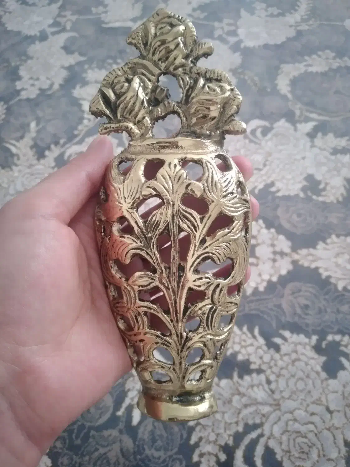 دیوارکوب برنجی|کلکسیون اشیاء عتیقه|ابهر, |دیوار