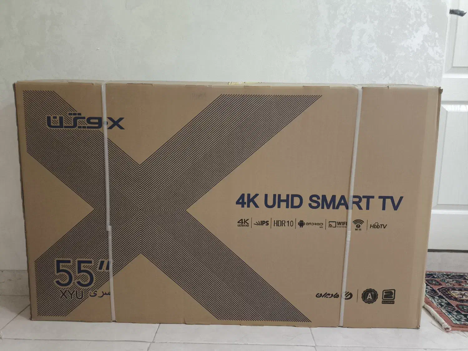 تلویزیون. 55اینج|تلویزیون و پروژکتور|تهران, شهرک فردوس (حسینی)|دیوار