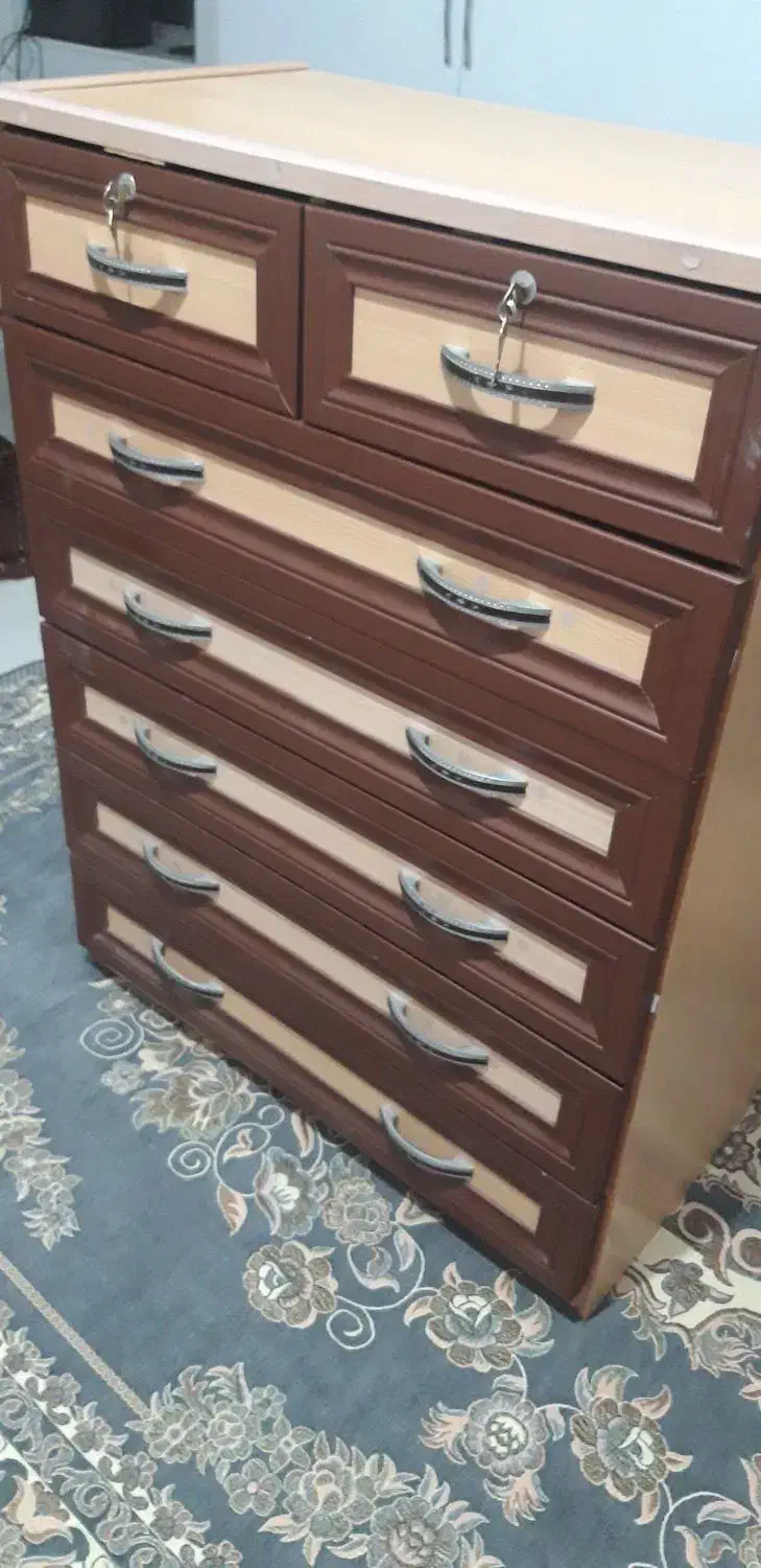 میز کامپیوتر و دراور ۷کشویی|میز تحریر و کامپیوتر|محمدیه-قزوین, |دیوار