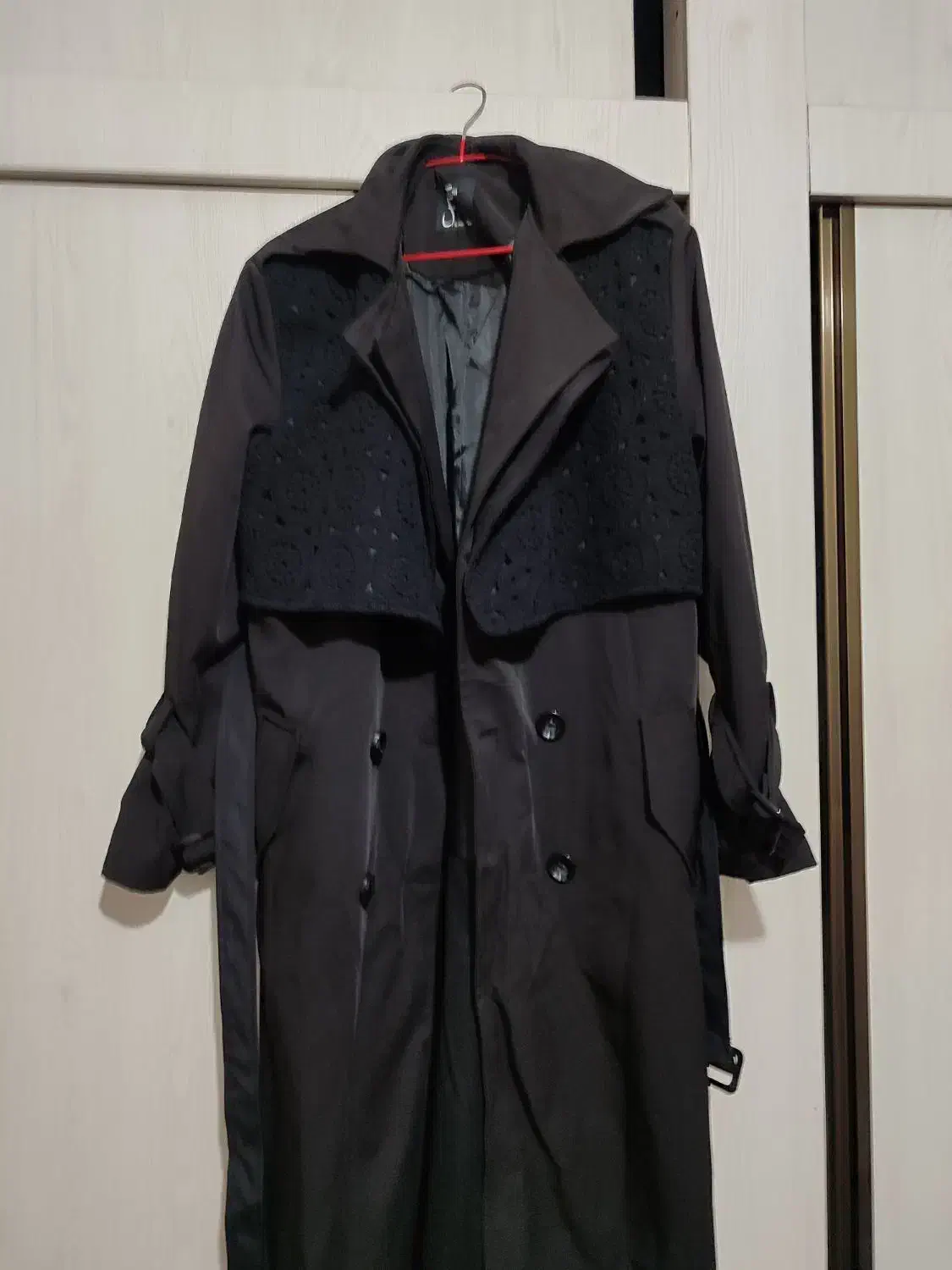 بارانی بلند ژیله دار|لباس|آفتاب, |دیوار