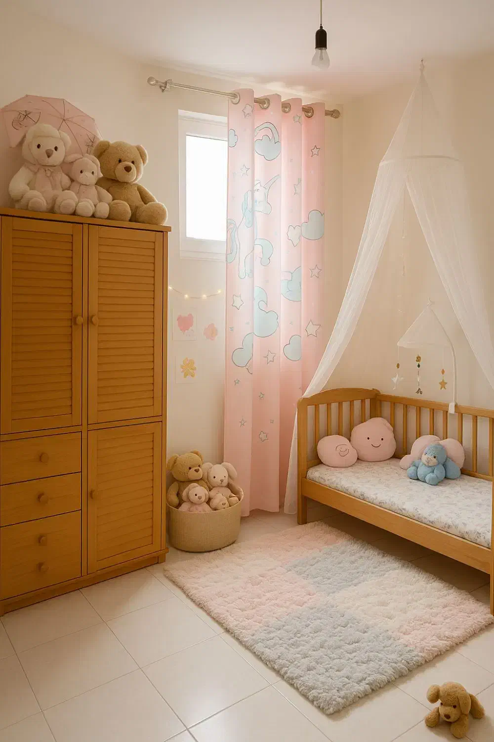 سرویس خواب تمام چوب کودک و نوجوان کاملا سالم|تخت و صندلی بچه|رودهن, |دیوار