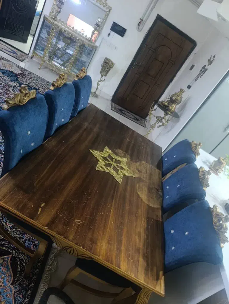 میز غذاخوری|میز و صندلی غذاخوری|چهارباغ, |دیوار