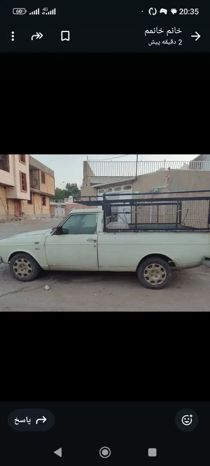 فروش وانت پیکان مدل91|خودرو سواری و وانت|دوگنبدان, |دیوار