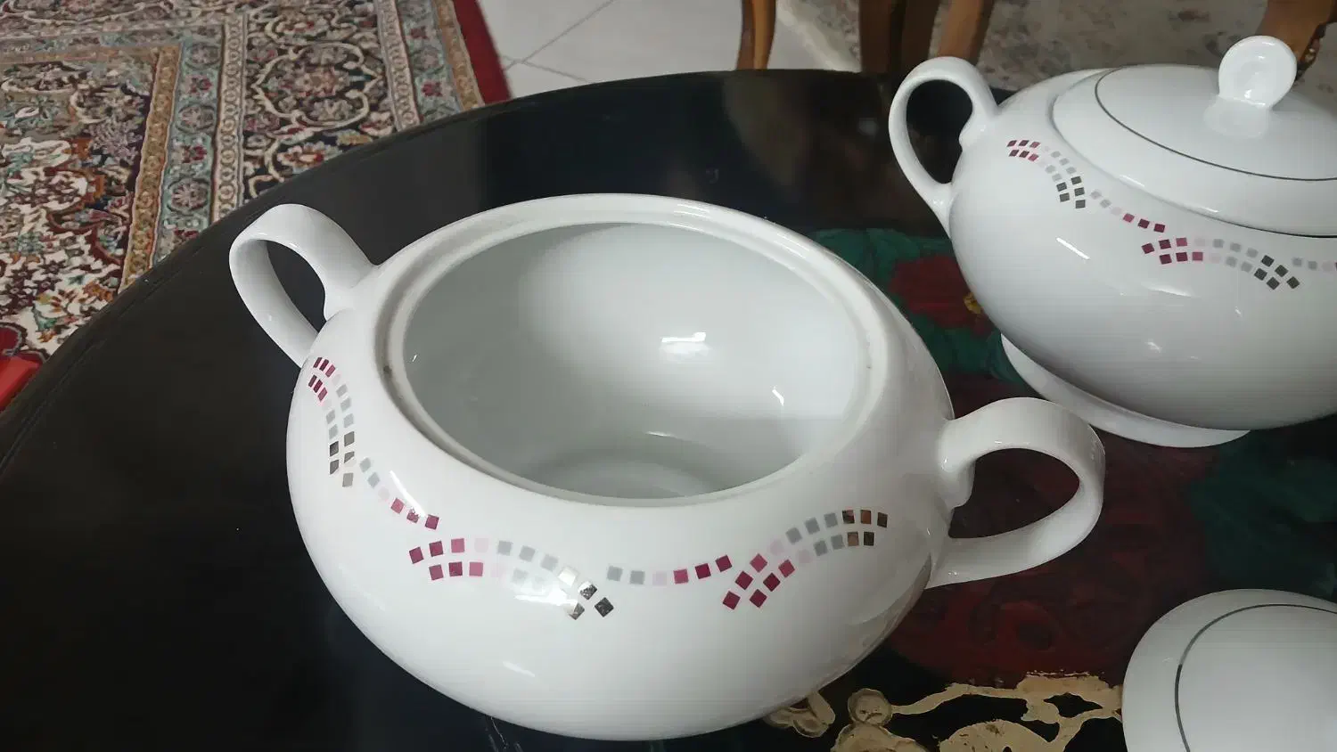 دوعدد سوپ خوریه چینی یاسمین نونو|ظروف سرو و پذیرایی|تهران, توحید|دیوار