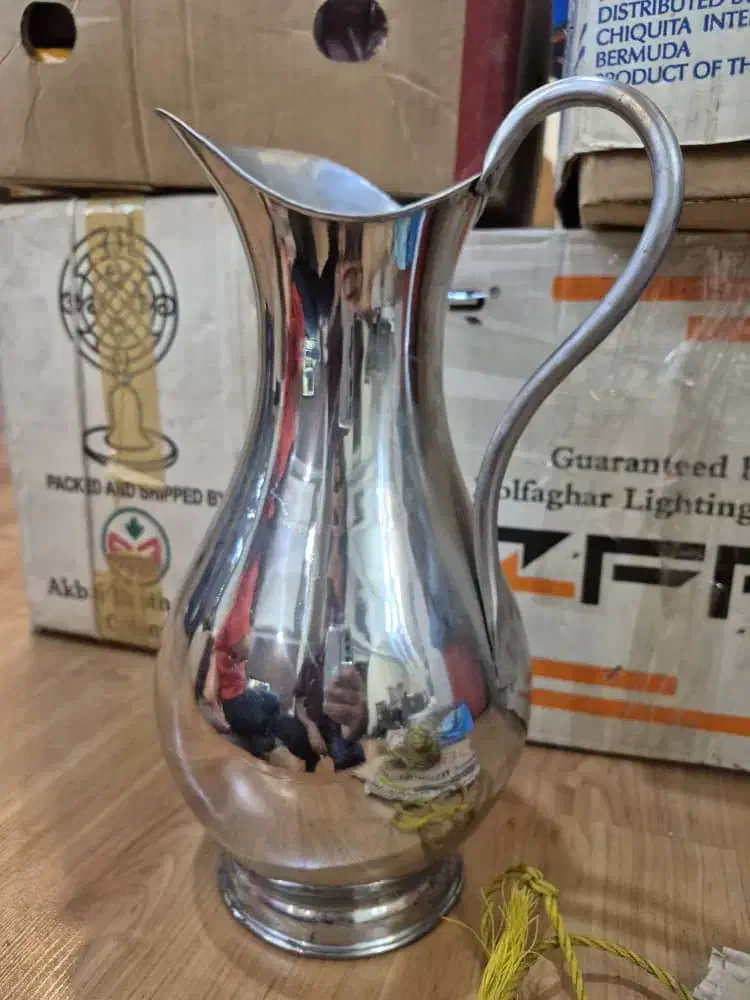 پارچ استیل قدیمی سالم|کلکسیون اشیاء عتیقه|تهران, گیشا|دیوار