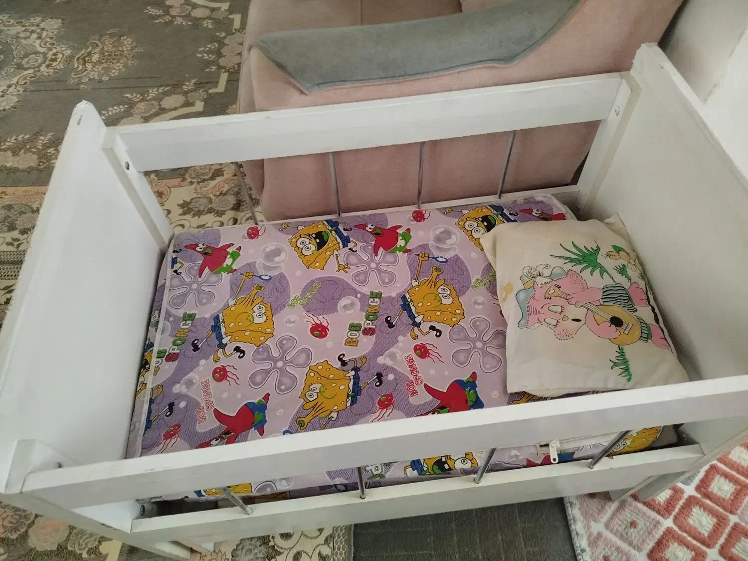 تخت گهواره کودک|تخت و سرویس خواب|مرند, |دیوار