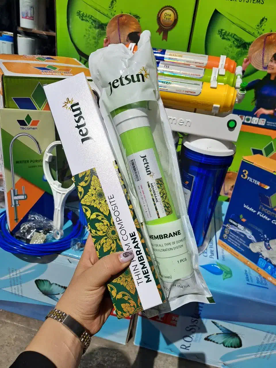 دستگاه وارداتی جتسون تکومن|آب‌سردکن و تصفیه آب|قم, قلعه کامکار|دیوار