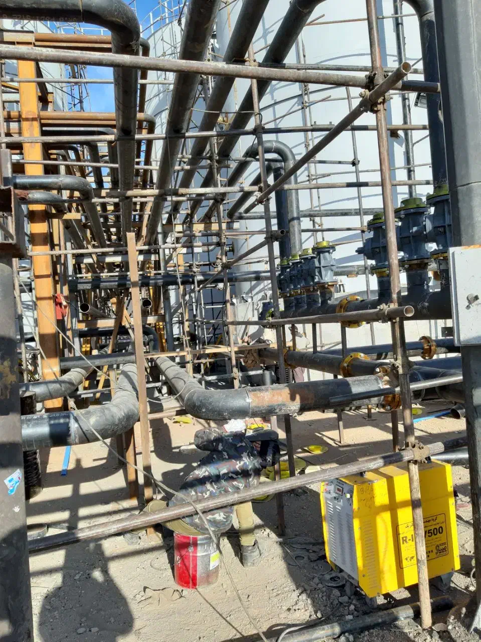 تاسیسات صنعتی (گالوانیزه ،جوشی ،پلی اتیلن )|خدمات پیشه و مهارت|رباطکریم, رباطکریم|دیوار