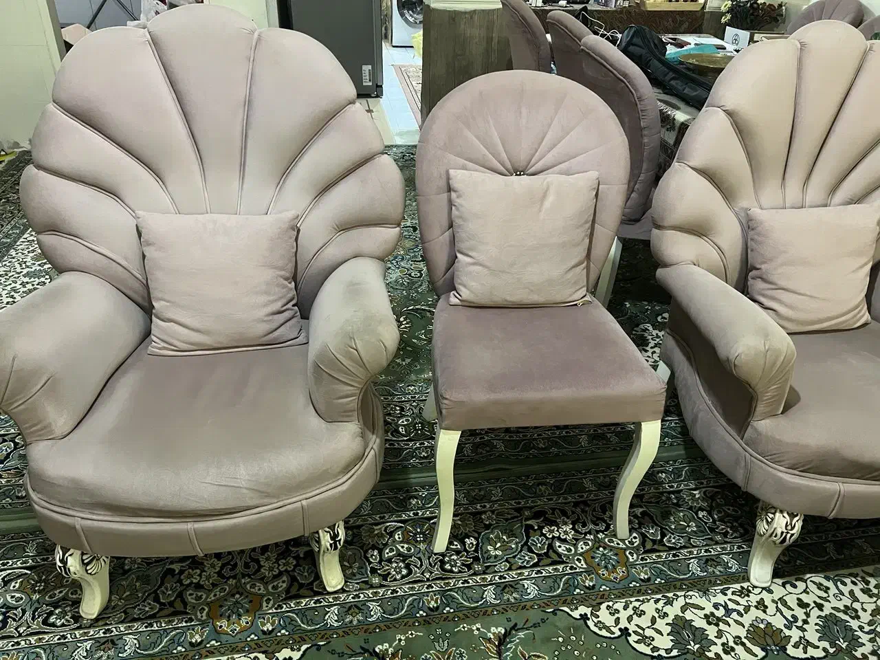 مبلمان ۸ نفره و با میز وسط و گل میز|مبلمان خانگی و میز عسلی|آبادان, |دیوار