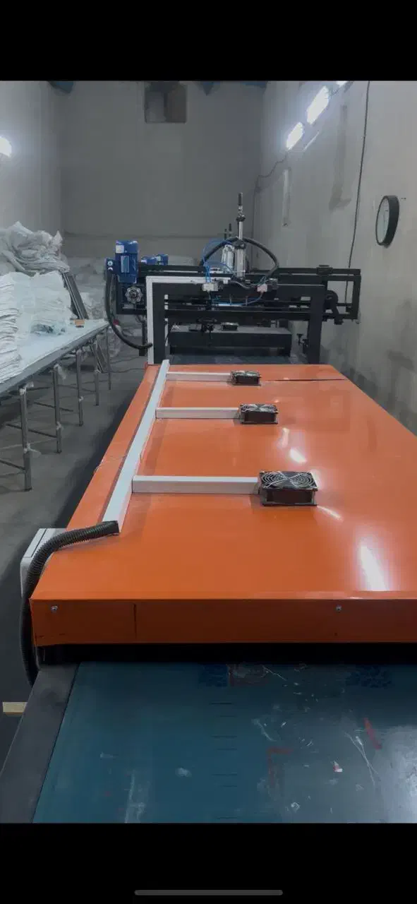 دستگاه چاپ سیلک سه رنگ با خشک کن|ماشینآلات صنعتی|هشتگرد, طاووسیه|دیوار