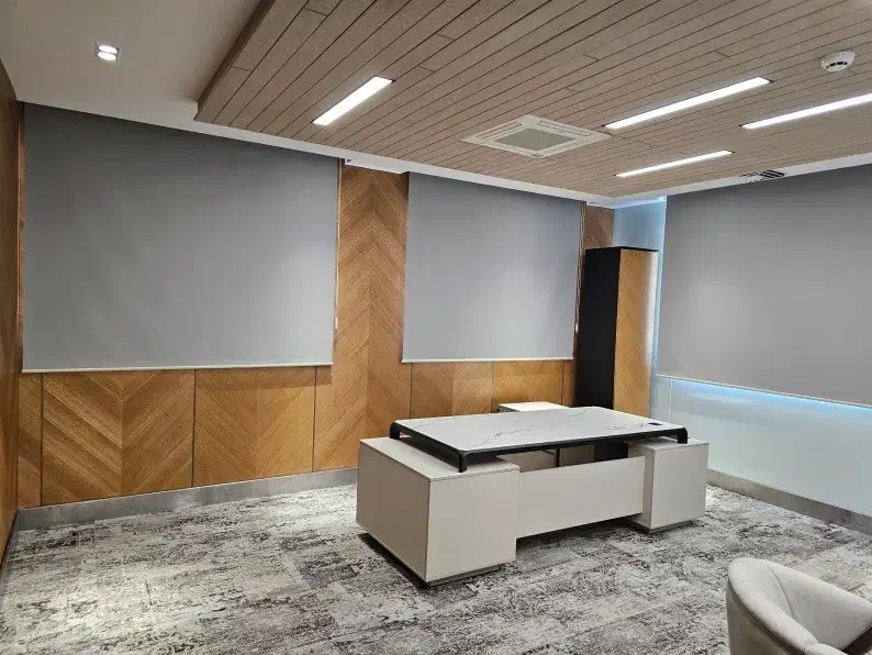 پرده شید رول بلک اوت اداری تجاری|پرده، رانر، رومیزی|شیراز, خلیلی|دیوار