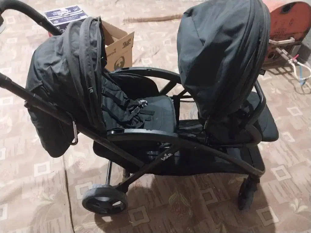 فروش کاسکه دوقلویی مارک joie درحد نو|کالسکه و لوازم جانبی|کوشکنار, |دیوار