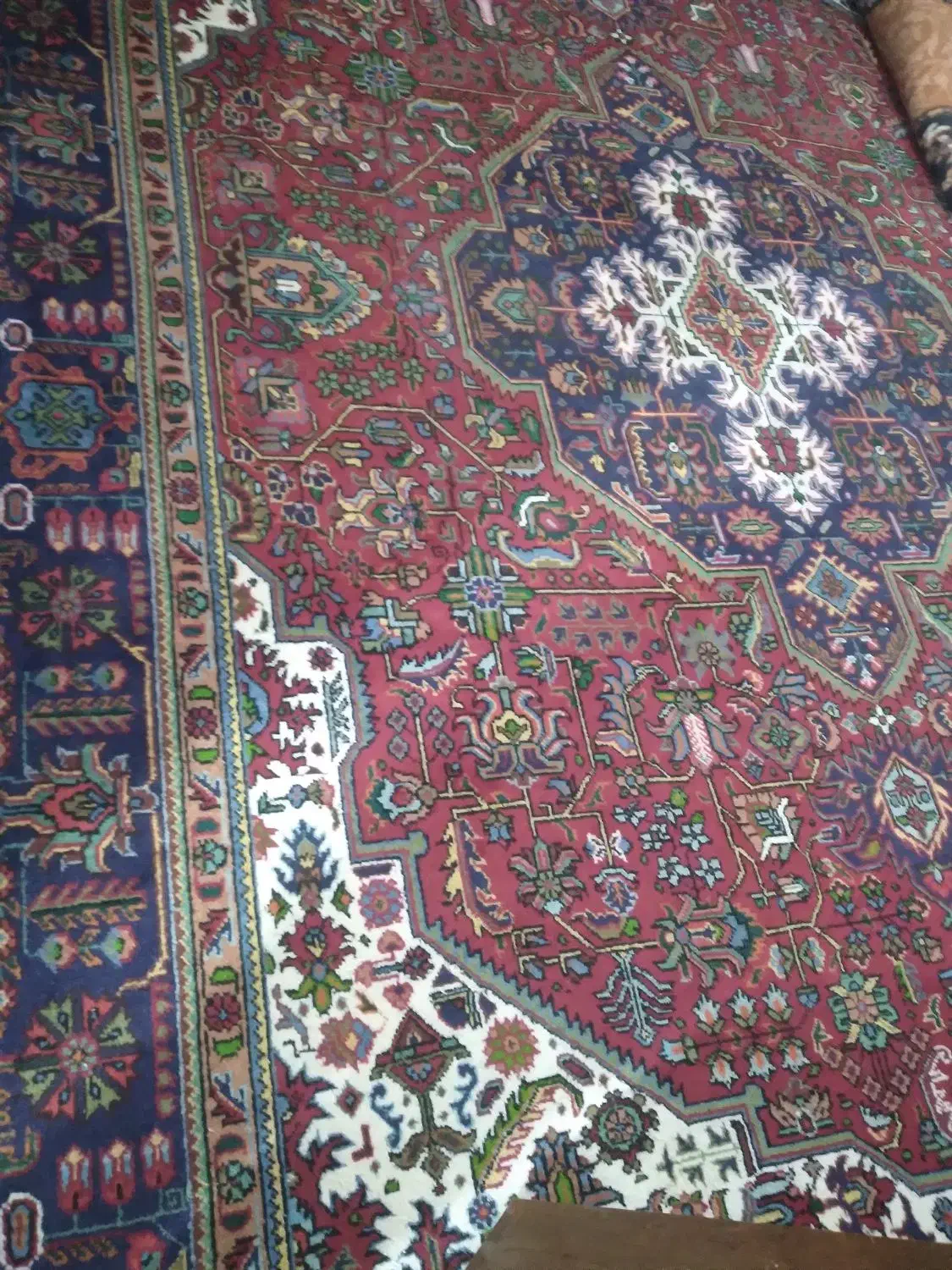 فرش دستباف طبیعی درحدنو|فرش|خوی, |دیوار