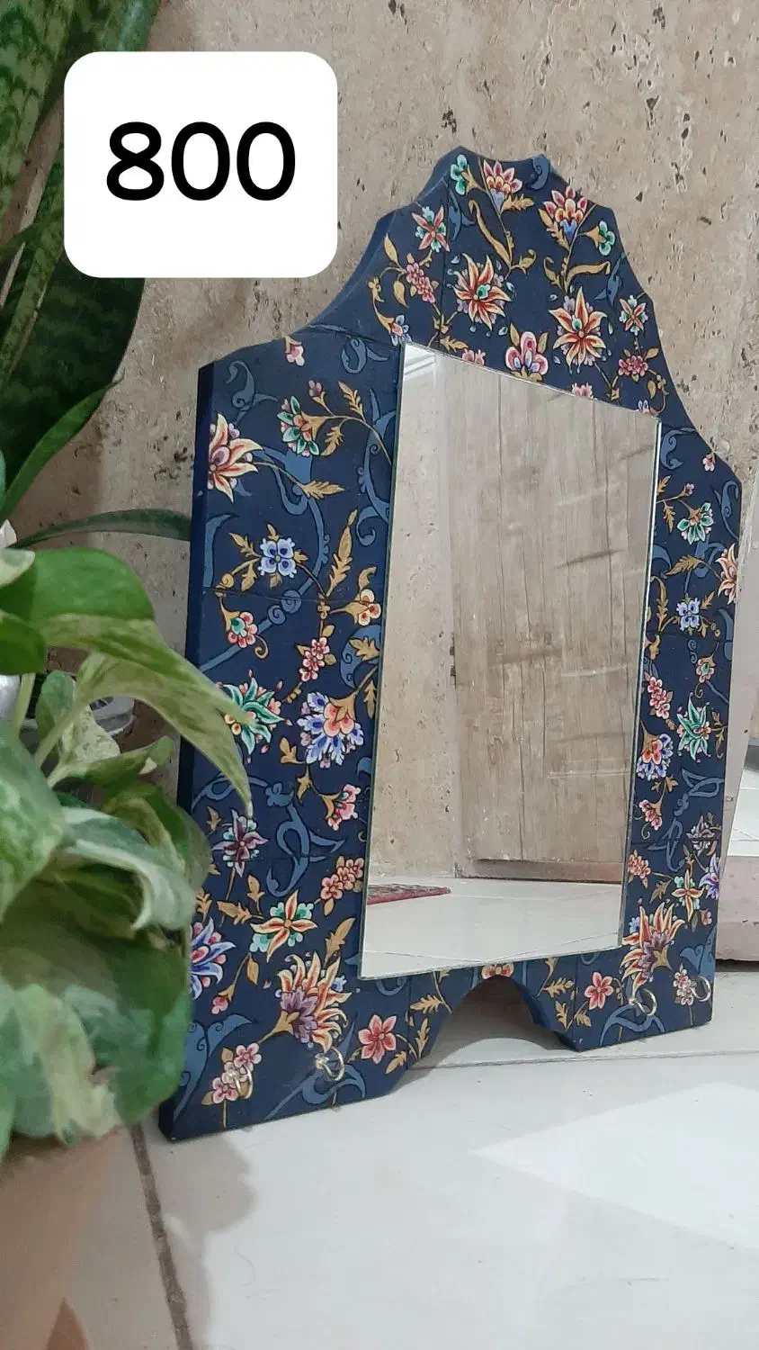 آیینه طرح دار و جاکلیدی|آینه|کرمان, |دیوار