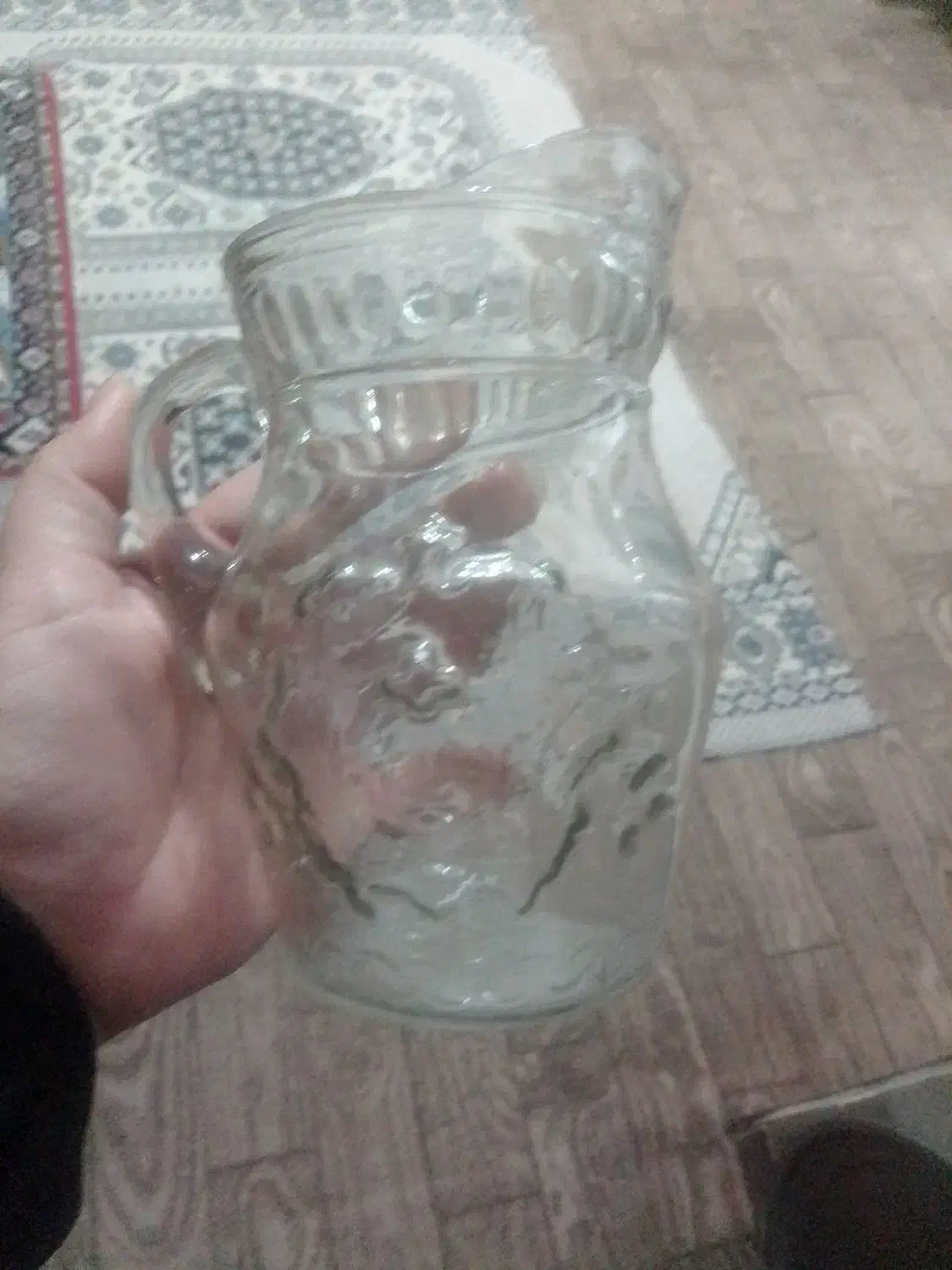 پارچ قدیمی و عتیقه|ظروف سرو و پذیرایی|لنجان, |دیوار