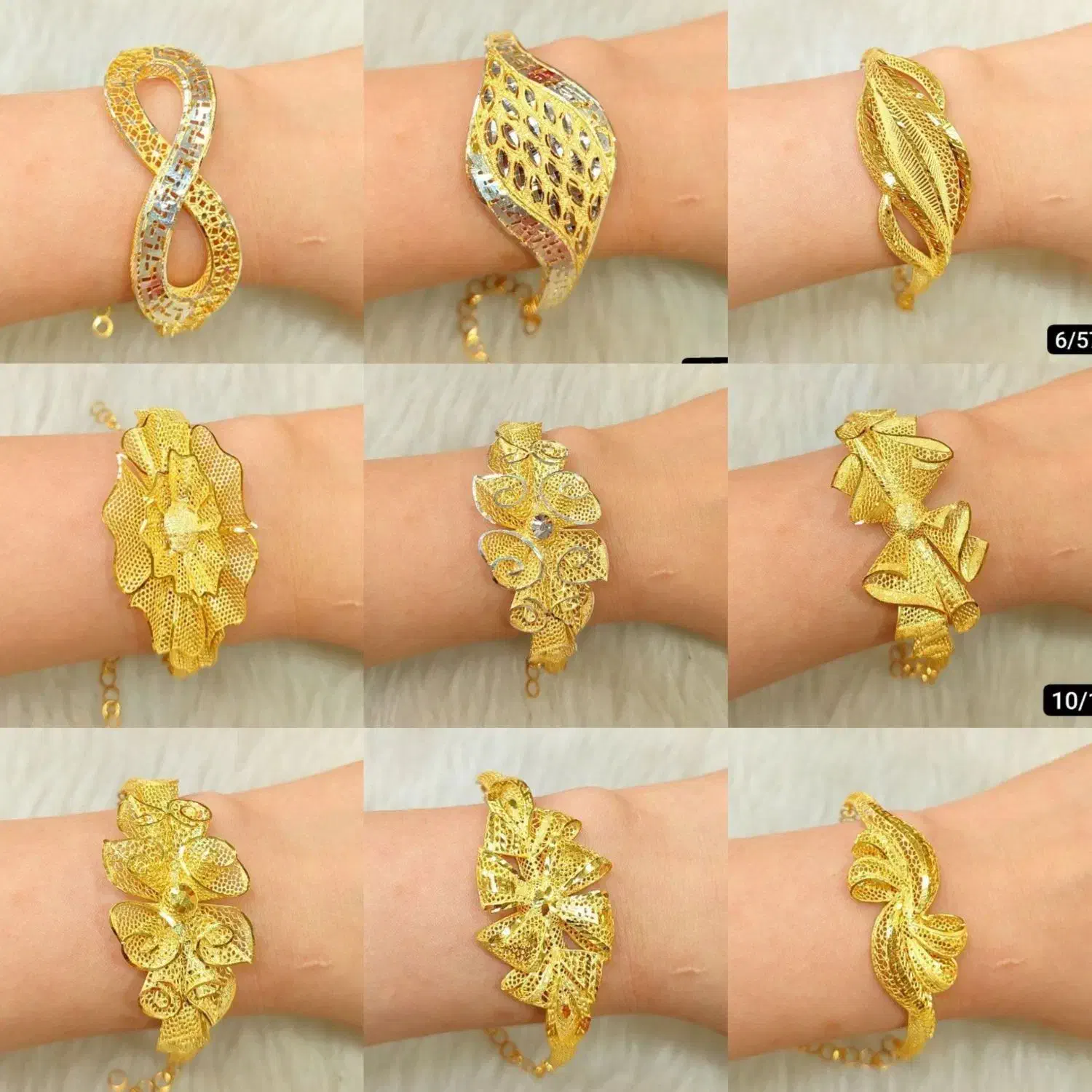 دستبند نقره فیوژن روکش طلا . با طلا مونمیزنه|بدلیجات|مشهد, طلاب|دیوار