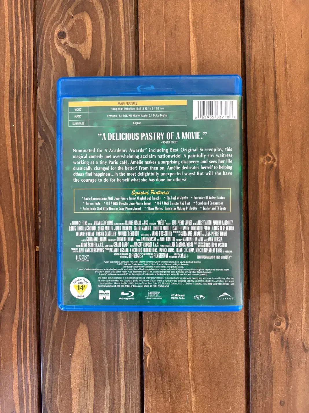 فیلم بلوری اصل امیلی amelie bluray|فیلم و موسیقی|تهران, جردن|دیوار
