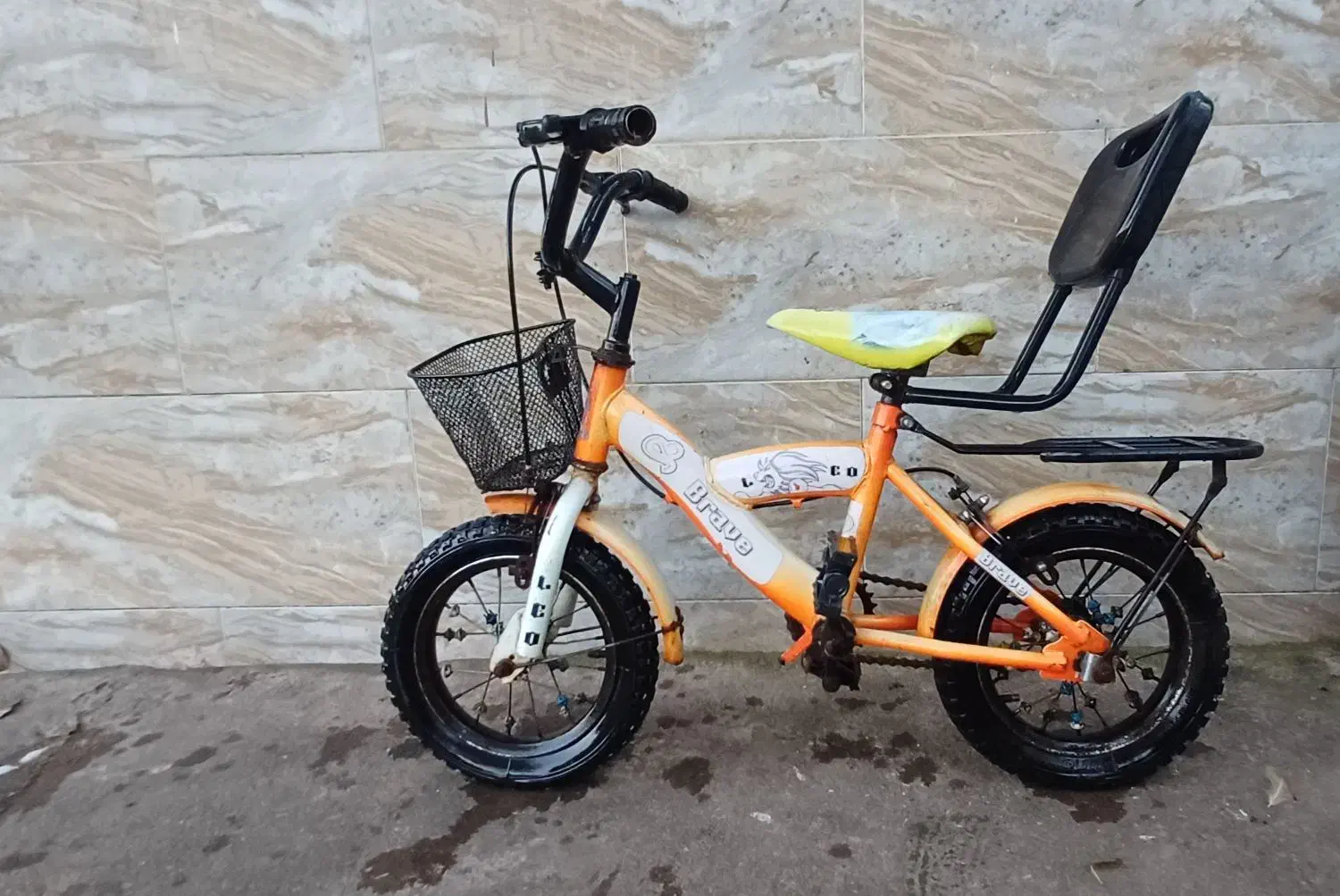 دوچرخه سایز ۱۲ مدل براوو نارنجی|دوچرخه، اسکیت، اسکوتر|رشت, فرزانه|دیوار