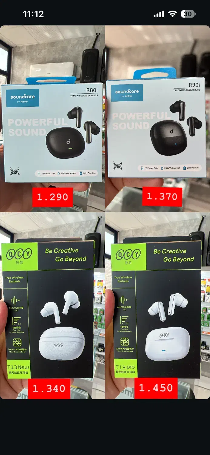 ایرپاد انکر و QCY|لوازم جانبی موبایل و تبلت|طبس, |دیوار