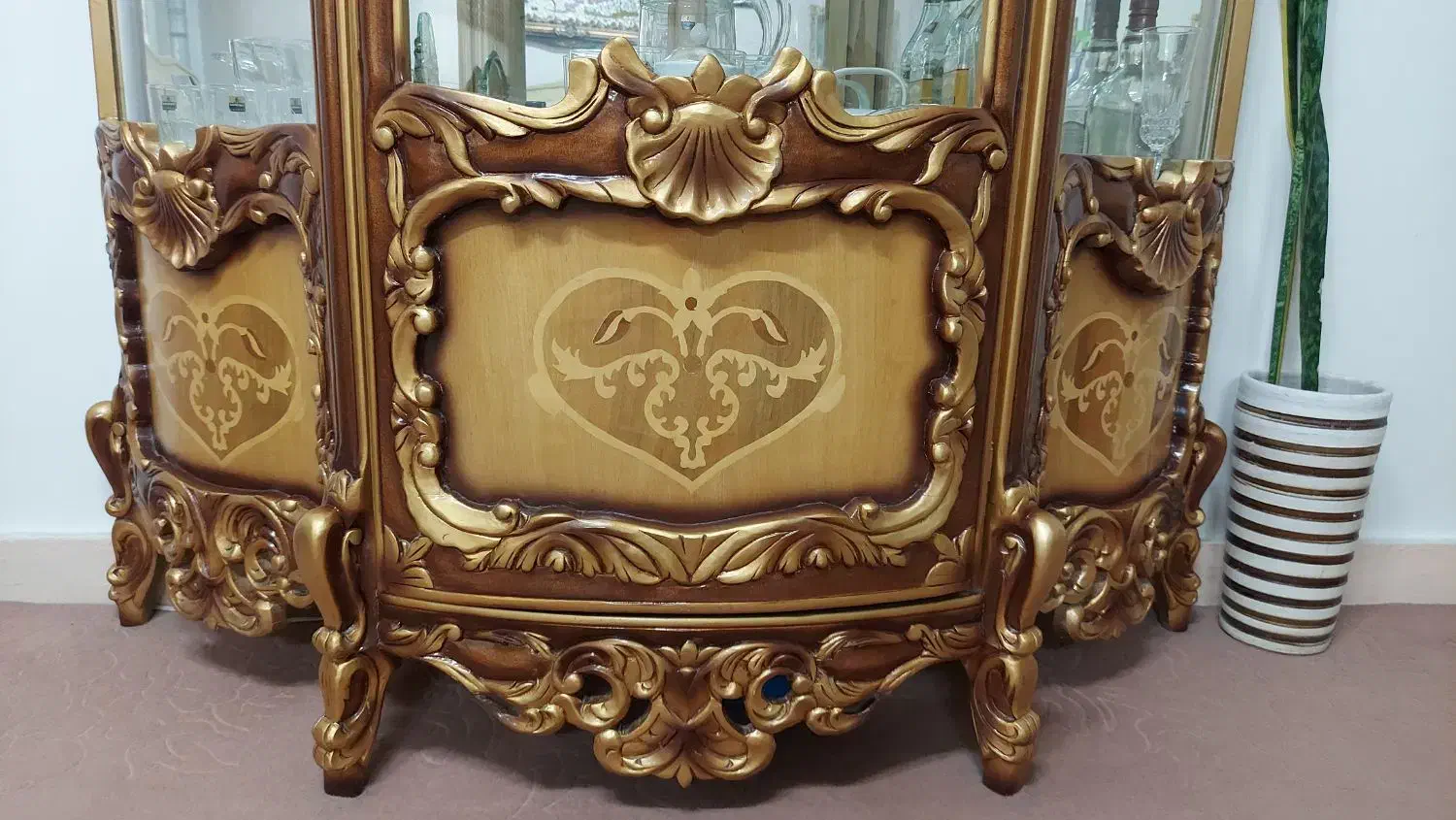 بوفه چوبی|بوفه، ویترین، کنسول|تهران, افسریه شمالی|دیوار