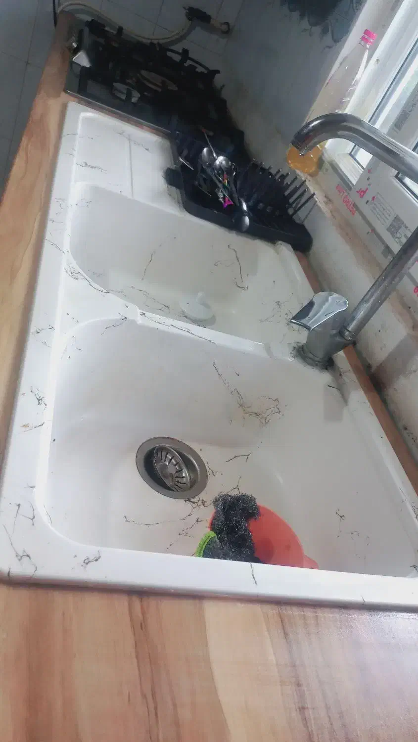 فروش گاز صفحه ای به همراه سینک و صفحه ی mdf|اجاق گاز و لوازم برقی پخت‌وپز|گرگان, |دیوار